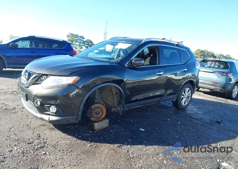 2016 Nissan Rogue Sv from USA, damaged, VIN KNMAT2MV6GP638672